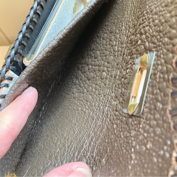 Retro Vintage Braided Sides Wallet - Picture 5 of 6